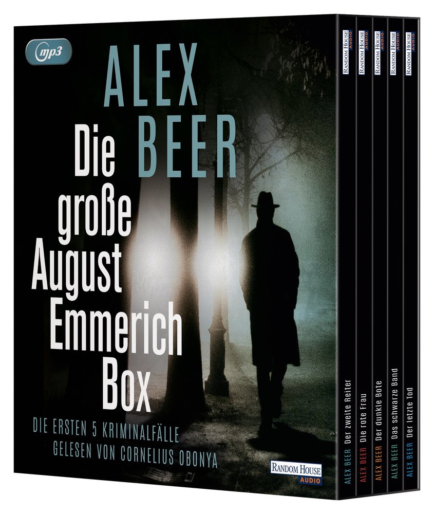 Die große August Emmerich Box - Der zweite Reiter - Die rote Frau - Der dunkle Bote - Das schwarze Band - Der letzte Tod