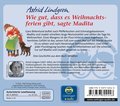 Wie gut, dass es Weihnachtsferien gibt, sagte Madita, 1 Audio-CD