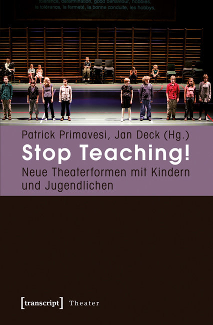 Stop Teaching!