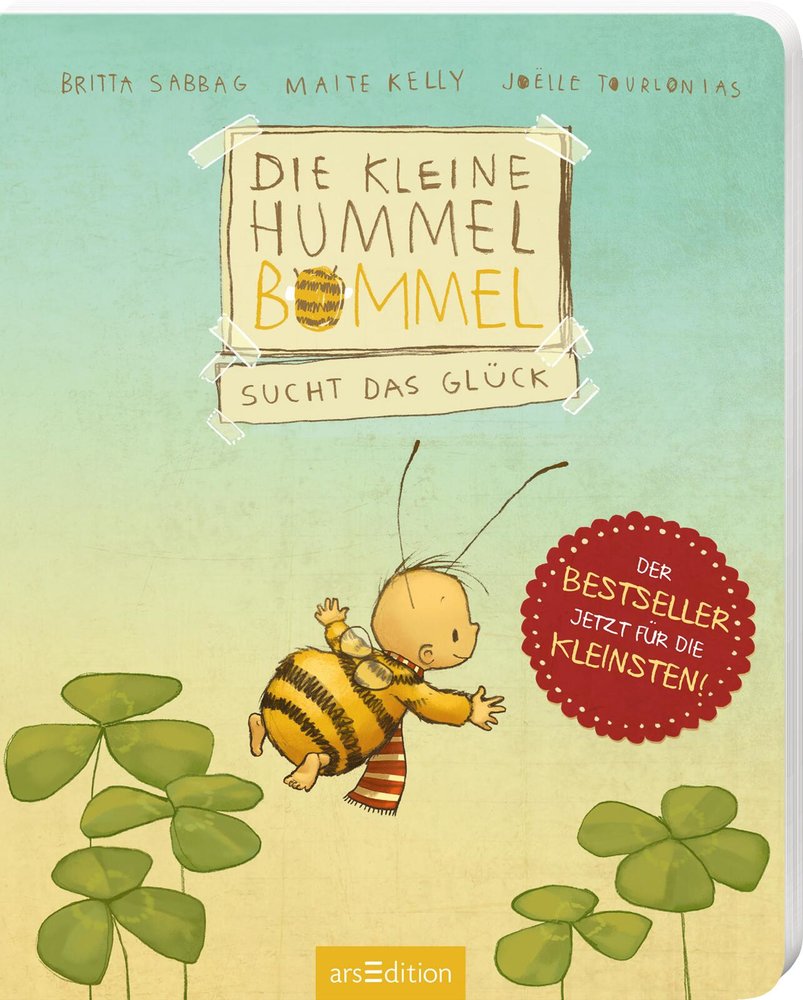 Die kleine Hummel Bommel sucht das Glück (Pappbilderbuch)