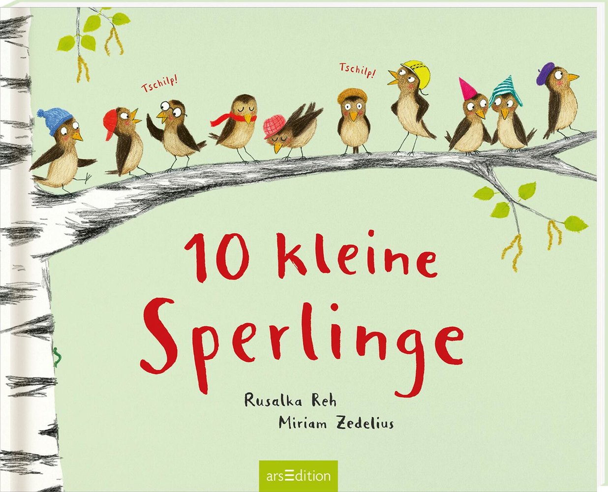 10 kleine Sperlinge