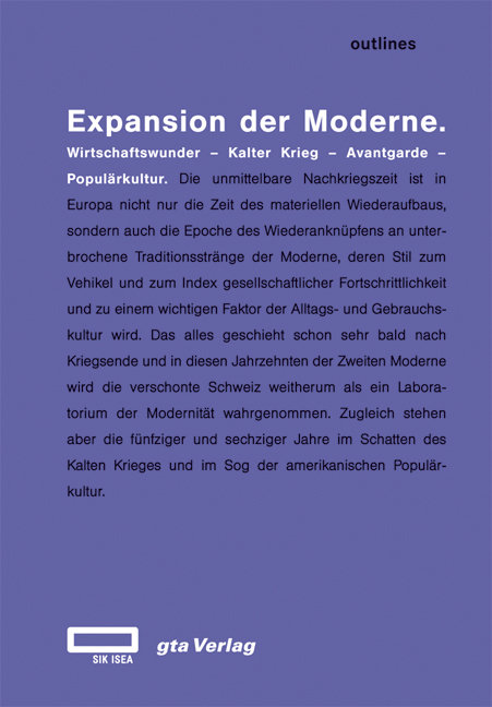 Expansion der Moderne