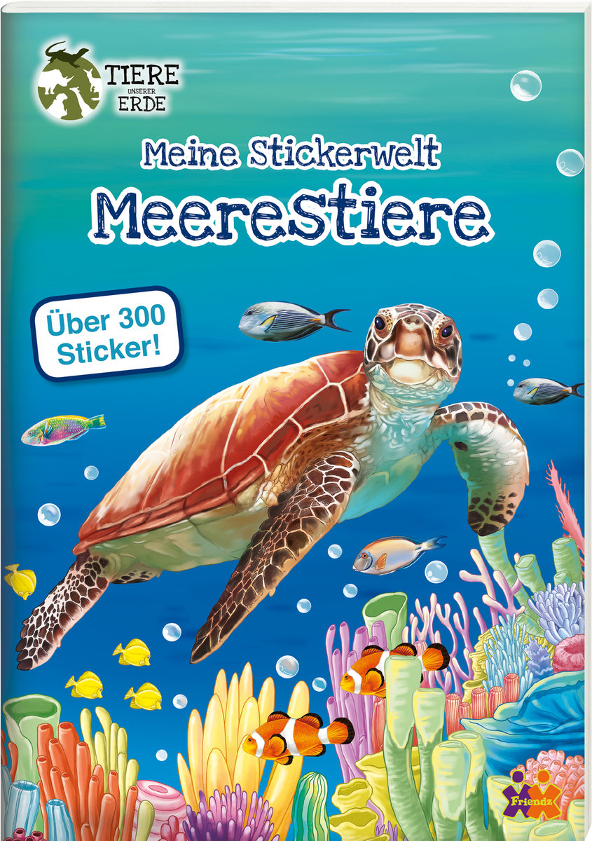 Meine Stickerwelt - Meerestiere