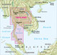 Nelles Map Landkarte Thailand. 1:1'500'000