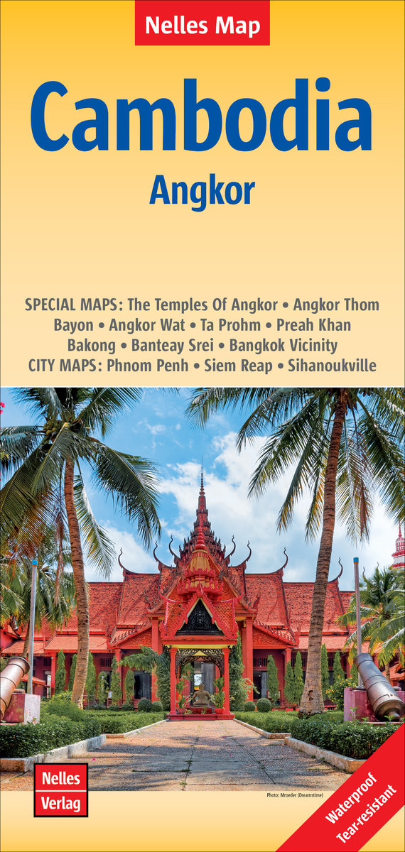 Cambodia - Angkor | Kambodscha - Angkor | Cambodge - Angkor | Camboya - Angkor. 1:1'500'000