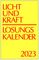 Licht und Kraft/Losungskalender 2023 Reiseausgabe in Monatsheften