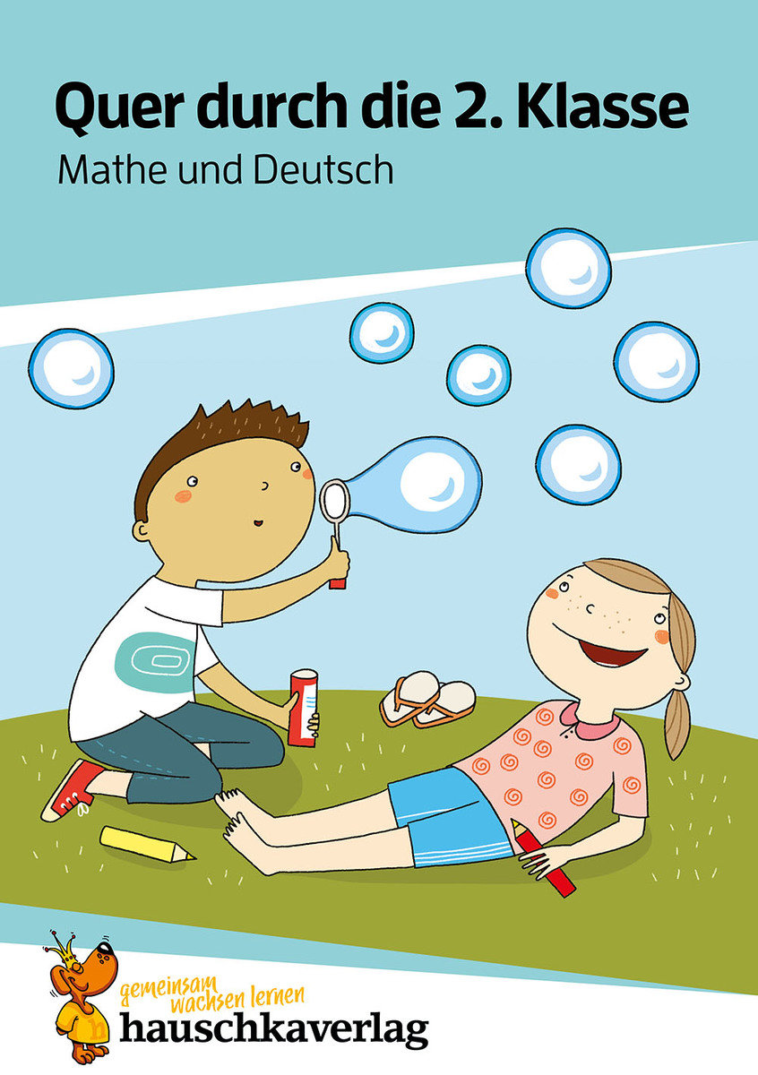 Quer durch die 2. Klasse, Mathe und Deutsch - Übungsblock