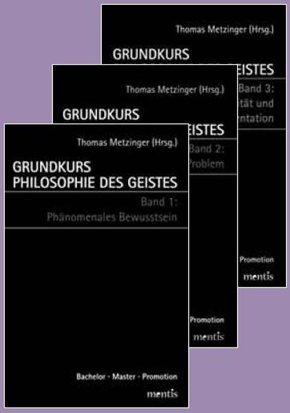 Grundkurs Philosophie des Geistes - Gesamtwerk: 3 Bde.