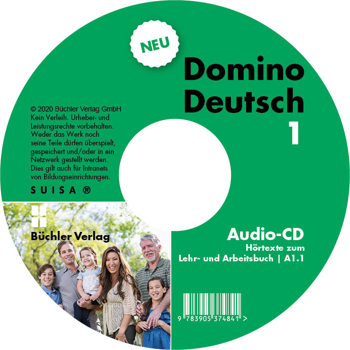 Domino Deutsch 1 NEU - Audio-CD zum Lehr- und Arbeitsbuch -