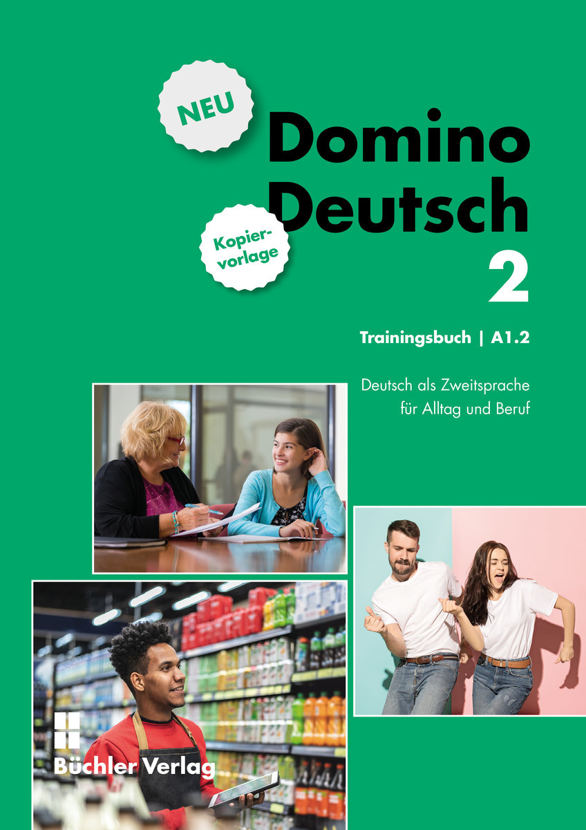 Domino Deutsch 2 NEU - Trainingsbuch Kopiervorlage - A1.2