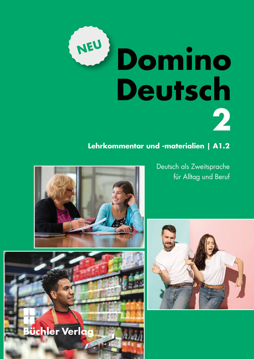 Domino Deutsch 2 NEU - Lehrkommentar und Materialien - A1.2