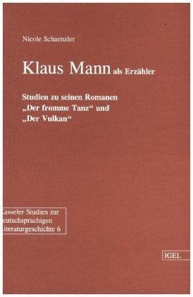 Klaus Mann als Erzähler