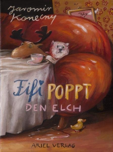 Fifi poppt den Elch