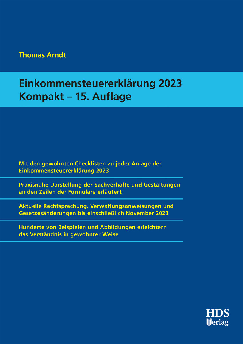 Einkommensteuererklärung 2023 Kompakt