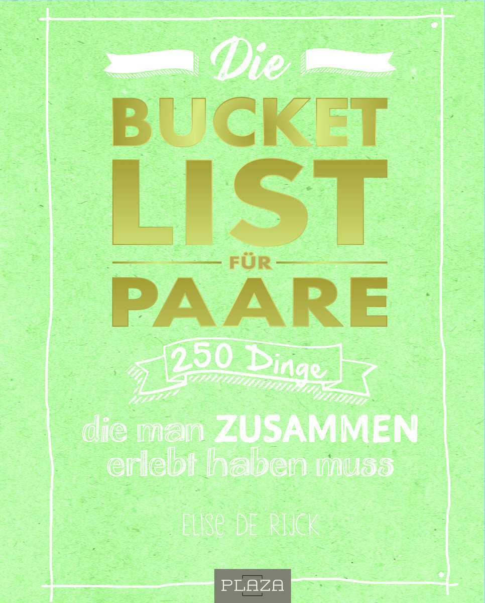 Die Bucket List für Paare. DAS Hochzeitsgeschenk