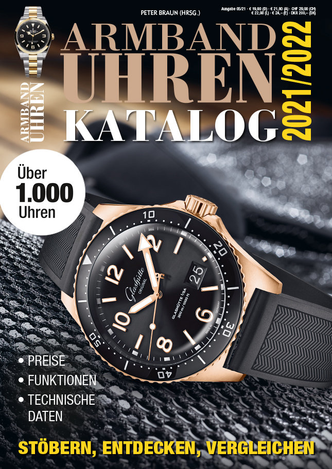 Armbanduhren Katalog 2021/2022 - Rolex, Omega, Patek, Tudor u. v. m