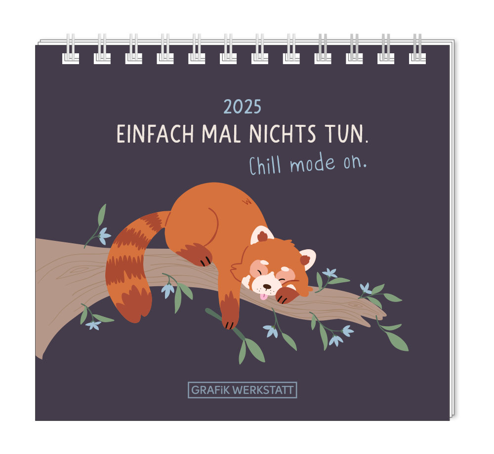 Mini-Kalender 2025 Einfach mal nichts tun