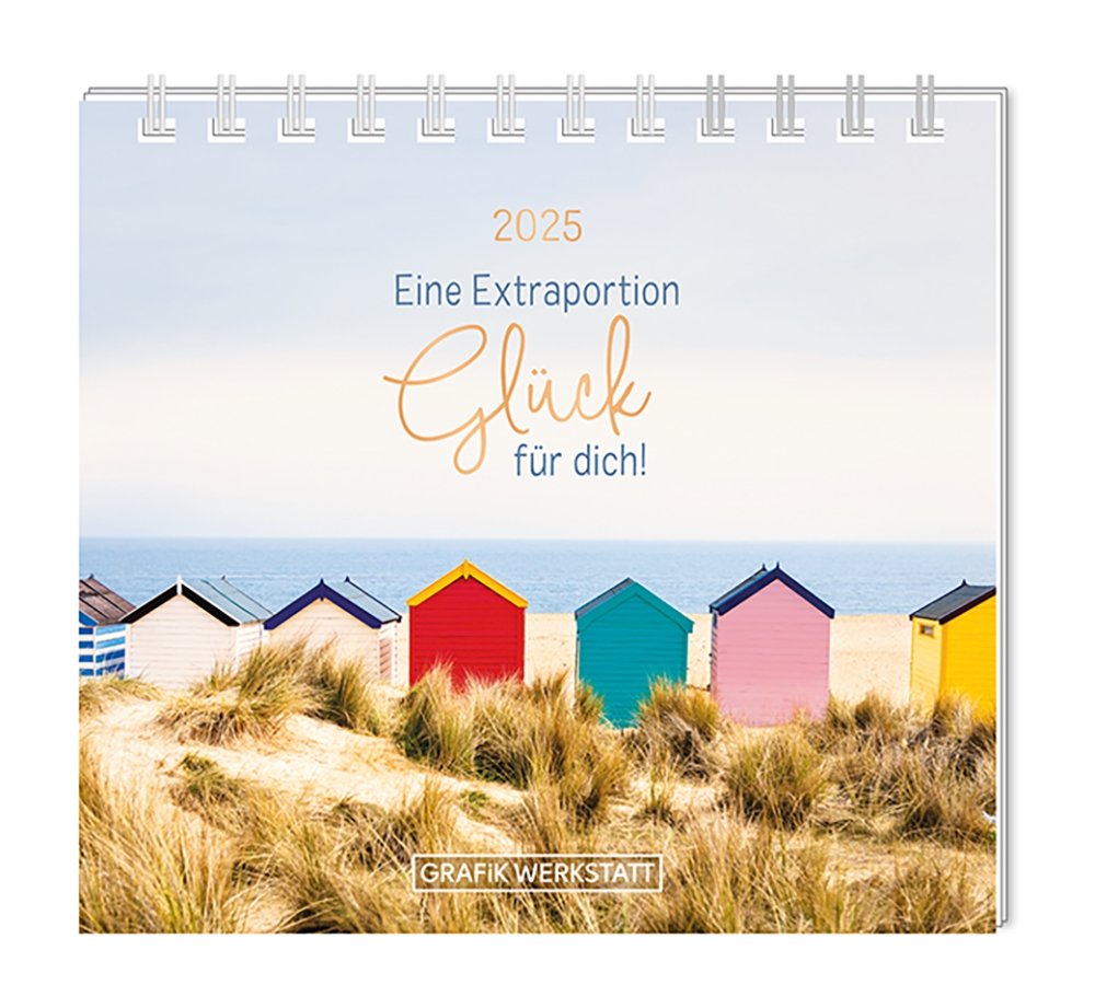 Mini-Kalender 2025 Eine Extraportion Glück für dich! - GRAFIK WERKSTATT Das Original - buchhaus.ch