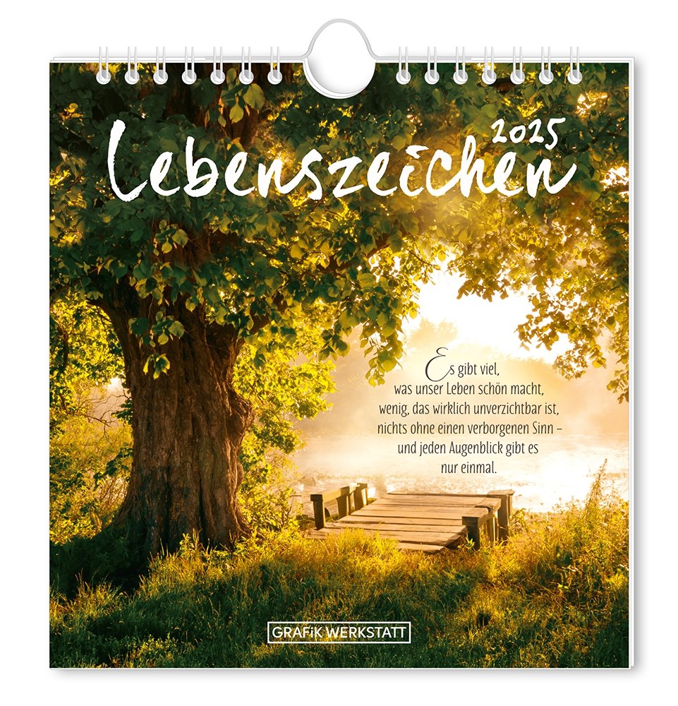 Postkartenkalender 2025 Lebenszeichen