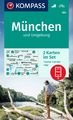 KOMPASS Wanderkarten-Set 184 München und Umgebung (2 Karten) 1:50.000. 1:50'000