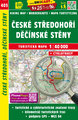 Wanderkarte Tschechien Ceske stredohori, Decisnke steny 1 : 40 000