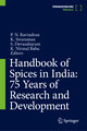 Handbook of Spices in India: 75 Years of Research and Development