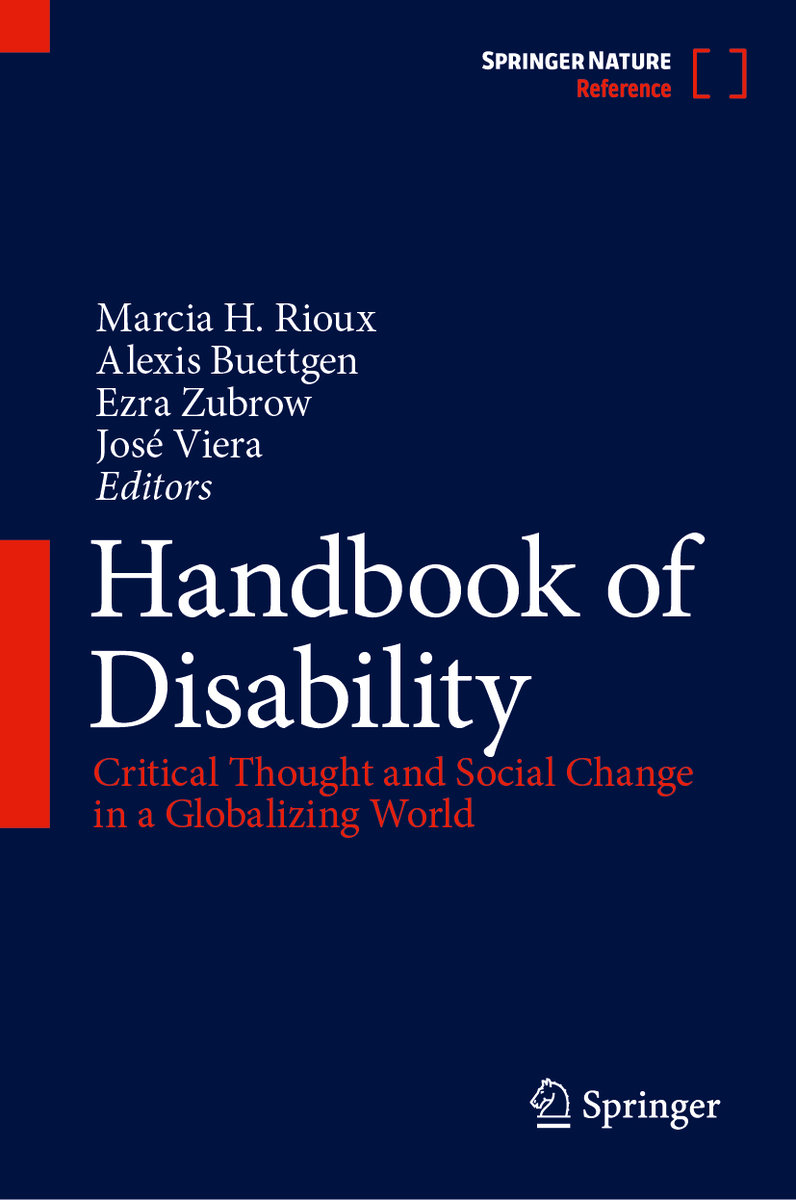 Handbook of Disability