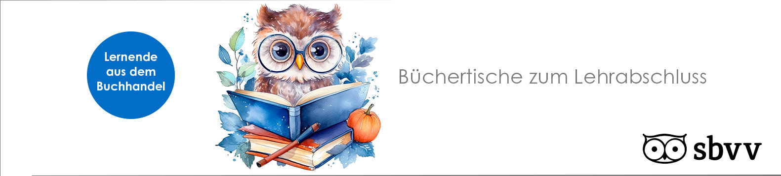 Banner Büchertische Lernende